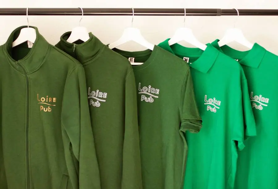Flocage équipe — Sweats & polos Loire Pub – textile réalisé par Loire Pub